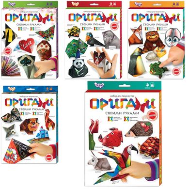 Набір для творчості Орігамі, Ор-01-01 Danko Toys Микс купити в Україні