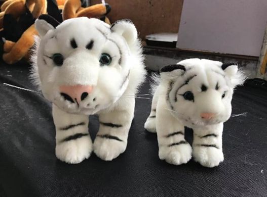 Мягкая игрушка M074 (60шт) тигр, 2 цвета 18 см купить в Украине