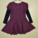 Платье Vintage бордо, 4407-2 10л/140/38