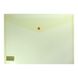 Папка-конверт А4 на кнопке, глянцевый полупрозрачный пластик BM.3926-99 BUROMAX (4823078953186) Жёлтый купить в Украине
