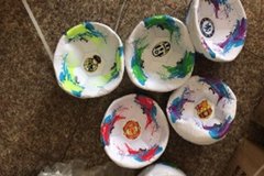 Мяч футбольный FB2106(30 шт) №5, PVC, 280 грамм, MIX 4 цвета купить в Украине