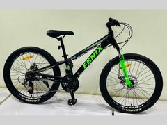 Велосипед Спортивний Corso 24" дюйми «Fenix» FX-24365 (1) рама алюмінієва 11’’, обладнання Saiguan 21 швидкість, зібран на 75% купити в Україні