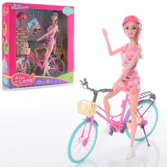 Лялька 51809 (30шт) шарнірна, 29см, велосипедипед 26см, шолом, в кор-ці, 29-32-8см купить в Украине