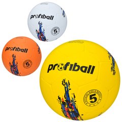 М'яч футбольний VA 0047 (30шт) розмір 5, гума, 410-450г, 3 кольори, в пакеті, купить в Украине
