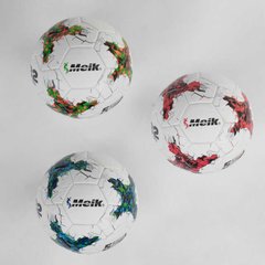 Мяч футбольный С 40043 3 вида, размер №5, вес 410 грамм, баллон с ниткой, материал TPU (6900067400437) Микс купить в Украине