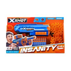 Швидкострільний бластер X-SHOT Insanity-Manic (24 патронів), 36603R купить в Украине