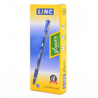 Ручка кульк/масл "Trisys" синя 0,7 мм "LINC" купити в Україні
