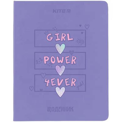 Щоденник шкільний, м'яка обкл. PU, Girl Power 4ever купити в Україні