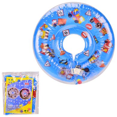 Круг на шею R2012 (80шт)"Машинки" для плавания малышей в ванной, р-р упаковки – 20*25 см, р-р игрушк купить в Украине