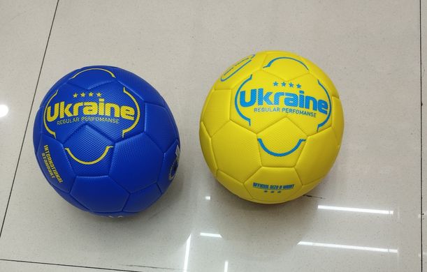 Мяч футбольный FB24501 (100шт) №3, PU, 280 грамм, MIX 2 цвета, сетка+игла купить в Украине