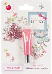 Блиск для губ «Мерехтливе сяйво» для дітей, марки «Lukky» .Колір: ніжно-рожевий купить в Украине