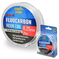 Леска "100% Fluocarbon" 25м*0.25мм SF24152-25 (300шт) купить в Украине