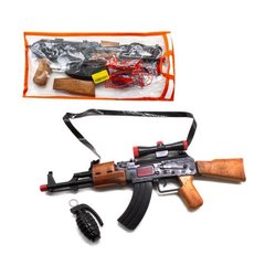 Автомат-трещетка "AK-47" с гранатой купить в Украине