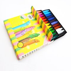 Мелки восковые 24цв JUMBO "CrayonLab" ST00196 (240шт) купить в Украине