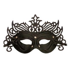 Венецианская маска Изабелла черная купить в Украине