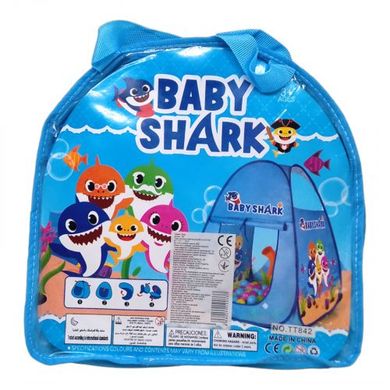 Намет дитячий "Baby Shark" 80 x 63 x 63 см купити в Україні