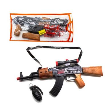Автомат-трещетка "AK-47" з гранатою купити в Україні