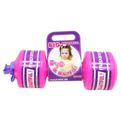 Гантель-пляшечка "Для дівчинки", велика (рожева) купити в Україні