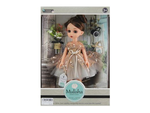 Кукла "Emily" QJ098A (48шт|2) с аксессуарами, р-р куклы 33 см, в кор. 24*8*34 см купить в Украине