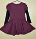 Платье Vintage бордо, 4407-2 9л/134/36