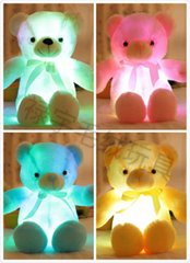 М’яка іграшка M 14305 (100) "Ведмежа" 4 кольори, LED-підсвічування купити в Україні