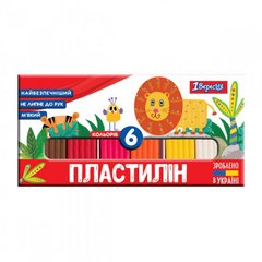 Пластилин 1Вересня "Zoo Land", 6 цв., 120г, Украина купить в Украине