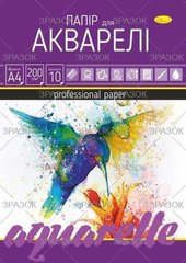 гр Папір для акварелі А4 10 аркушів ПА-А4-10 (20) купить в Украине