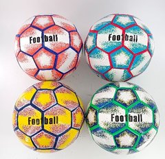 Мяч футбольный арт. FB2338 (60шт) №5, PVC 320 грам 4 mix купить в Украине