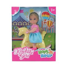 Лялька WG614 (60шт) конячка-качалка,2 кольори, в кор-ці, 13-16-5,5см купить в Украине