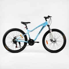 Велосипед Спортивний Corso «Elysium» 27,5" дюймів LS-27311 (1) рама алюмінієва 15,5``, обладнання Shimano 21 швидкість, зібран на 75% купити в Україні