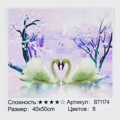 Картина за номерами + Алмазна мозаїка B 71174 (30) "TK Group", 40х50 см, в коробці купити в Україні