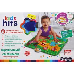 Килимок для малят муз. Kids Hits KH05/003 (10шт) "Таємничі джунглі",батар,муз.світло,тактильні елементи, дзеркало, р-р80*60см., короб.48*31*6см купити в Україні