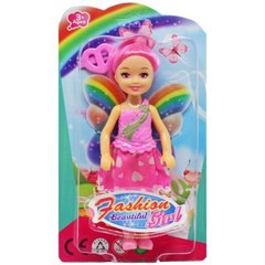 Лялька "Fashion girl: Фея", 13,5 см, рожева купити в Україні