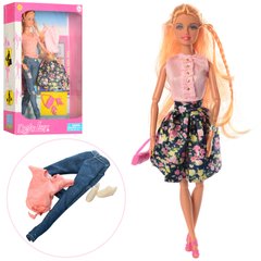 Лялька з вбранням DEFA 8383-BF шарнірна, взуття, 2 види, кор., 21-32-6,5 см. купити в Україні