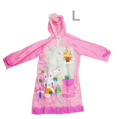 Дитячий дощовик, рожевий L купити в Україні