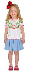 Блуза для девочки "Калинка" 04-468-16В купить в Украине