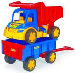Вантажівка "Гігант" + іграшка візок , Wader /1/ купить в Украине