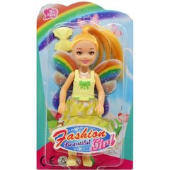 Кукла "Fashion girl: Фея", 13,5 см, желтая купить в Украине