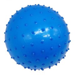 Резиновый мяч массажный, 27 см (синий) купить в Украине