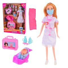 Лялька "Доктор" BLD320-1 (48шт|2) немовля,аксесуари,в кор.– 23.5*6*31 см, р-р іграшки – 29 см купити в Україні