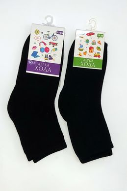 Шкарпетки дитячі махрові 9190 Легка Хода р18-20, Чёрный купити в Україні