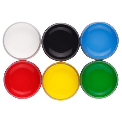 Гуашові фарби, 6 кольорів по 20 мл, ZB.6603 KIDS Line ZiBi, в коробці (4823078960825) купити в Україні