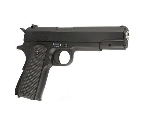 Пістолет метал-пластик ZM19 (24шт) пульки в кор.21.6*13.5 см купити в Україні