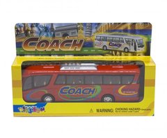 Инерционный автобус "Coach" (красный, желтый, синий, белый) купить в Украине