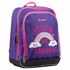 Рюкзак шкільний SMART H-55 "Follow the rainbow", фіолетовий купить в Украине