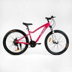 Велосипед Спортивний Corso «Elysium» 27,5" дюймів LS-27400 (1) рама алюмінієва 15,5``, обладнання Shimano 21 швидкість, зібран на 75% купити в Україні