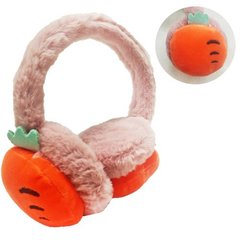 Хутряні навушники Фрукти морква купити в Україні