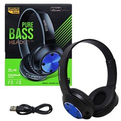 Бездротові навушники "Pure bass" (синій) купити в Україні