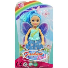 Кукла "Fashion girl: Фея", 13,5 см, голубая купить в Украине