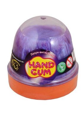 Лизун-антистрес "Hand gum" 120 г фіолетовий купити в Україні